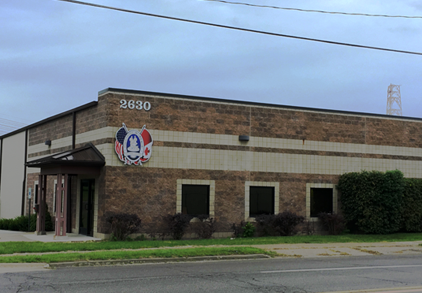 A photo of the Michigan OPCMIA Training Center building.